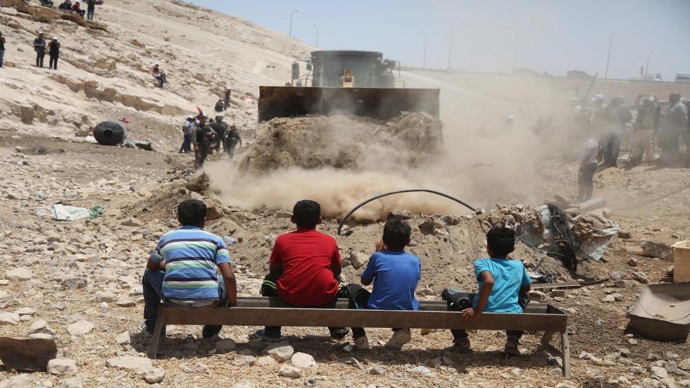 In April, there were 43 Israeli violations against Bedouin settlements in the West Bank.
