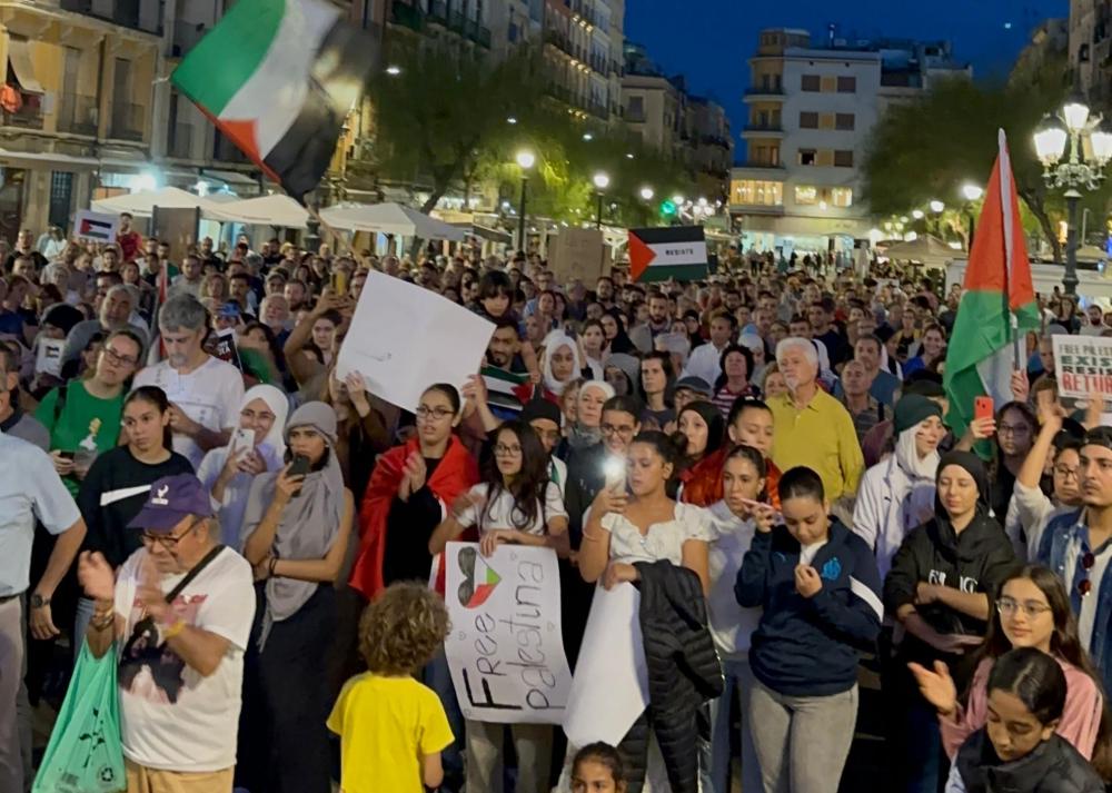 احتجاجات ضد عدوانية غزة في عدد من المدن اليونانية والإسبانية