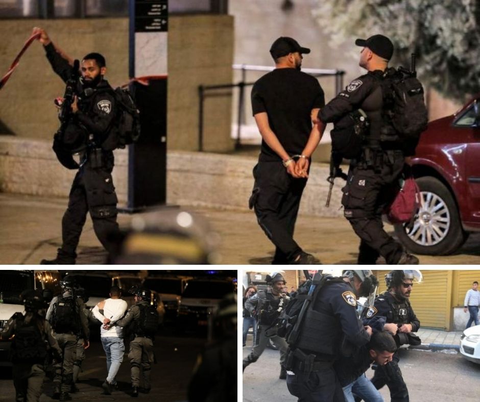 وأثار الاحتلال حملة اعتقالات واسعة النطاق طالت ستة وستين من سكان الضفة الغربية.