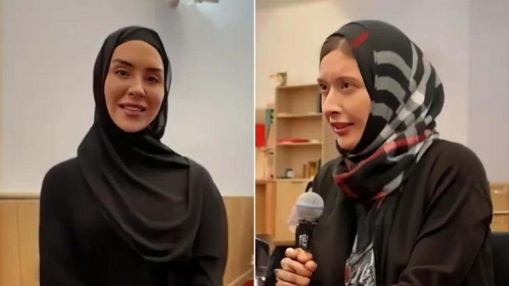 فوق السلطة: سيدات أجنبيات، متأثرات بتسامح الفلسطينيين في غزة، يعلنن اعتناقهن الإسلام