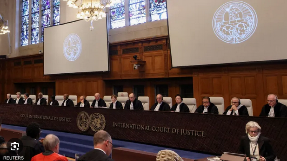وأبلغ الرئيس الأورومتوسطي صفا أن محكمة العدل الدولية حققت نصرا جزئيا للعدالة.