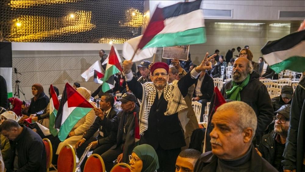 منتدى في تونس يدعو إلى زيادة التضامن العربي مع غزة.