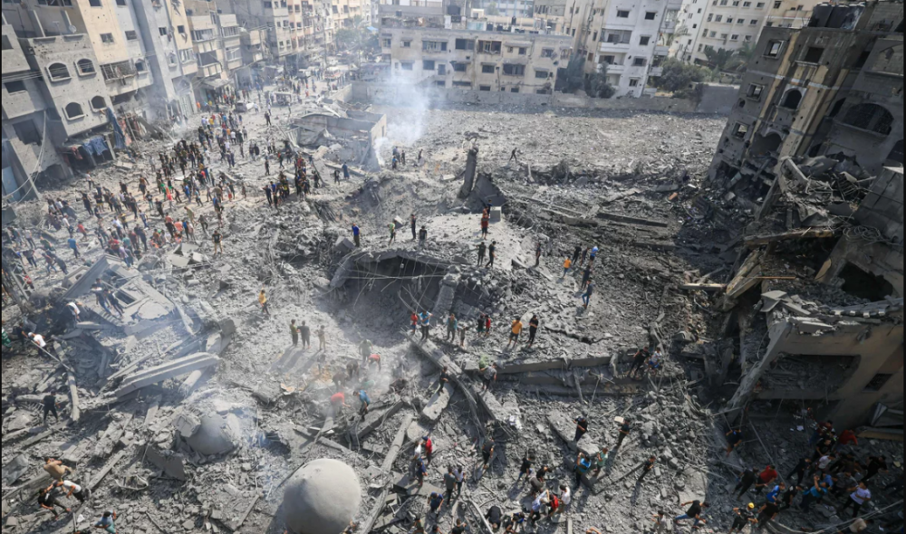 النرويج تطالب بدخول الإمدادات ووقف إطلاق النار في قطاع غزة.