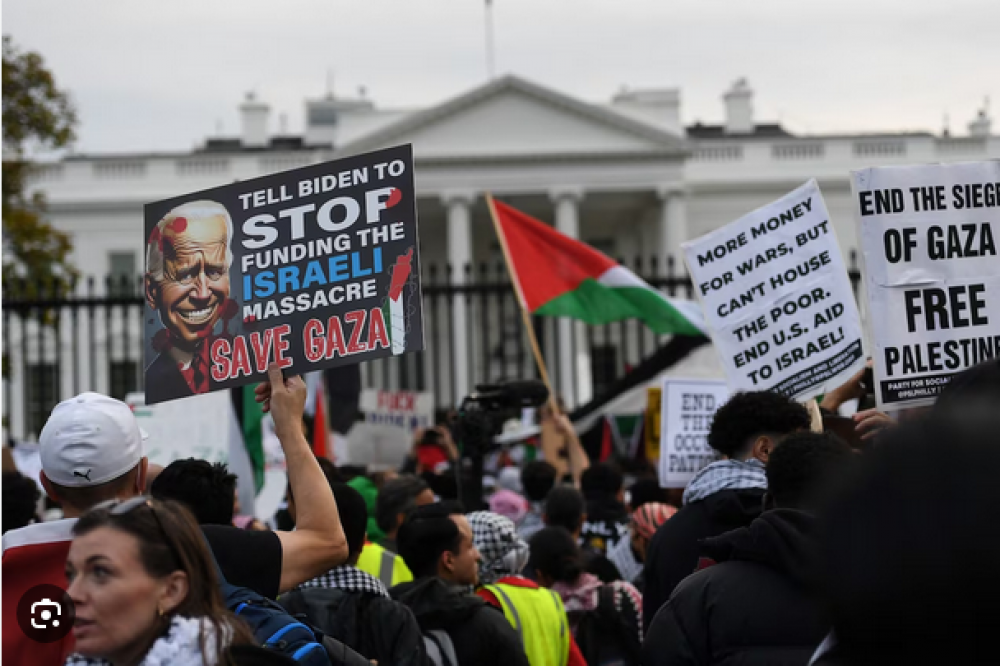 بسبب العدوان على غزة، يرفض القادة العرب الأميركيون لقاء حملة بايدن.