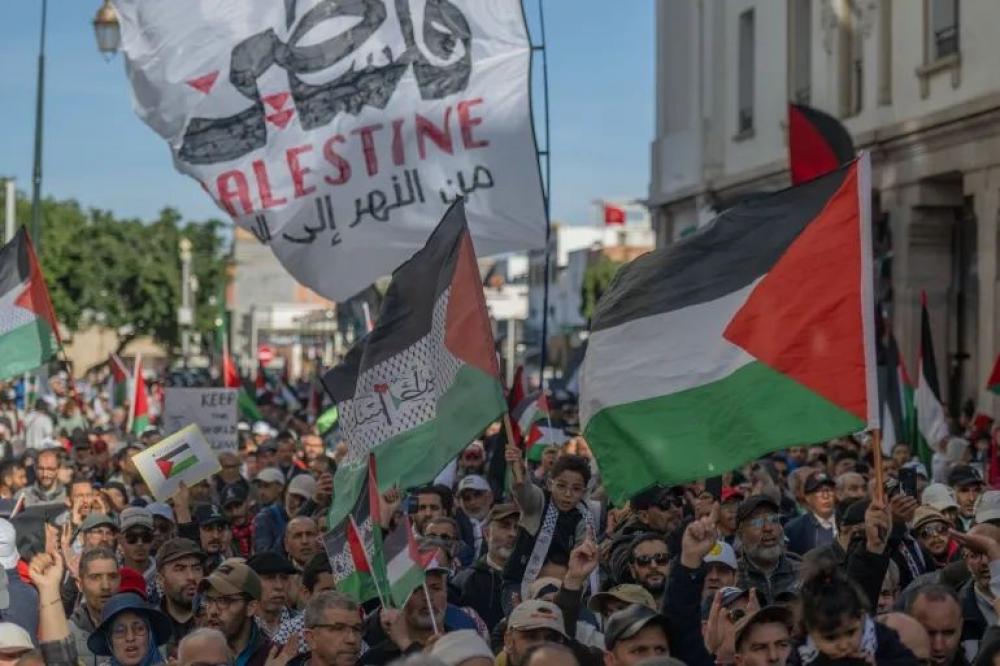 احتجاجات واسعة النطاق في مدن غربية وعربية لصالح غزة
