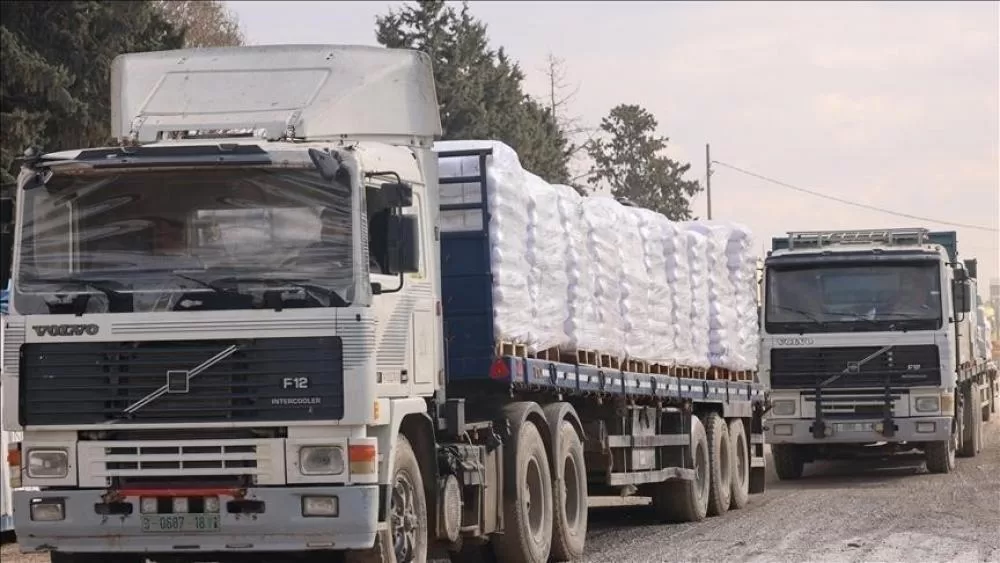الأردن يرسل 73 شاحنة مساعدات إلى غزة
