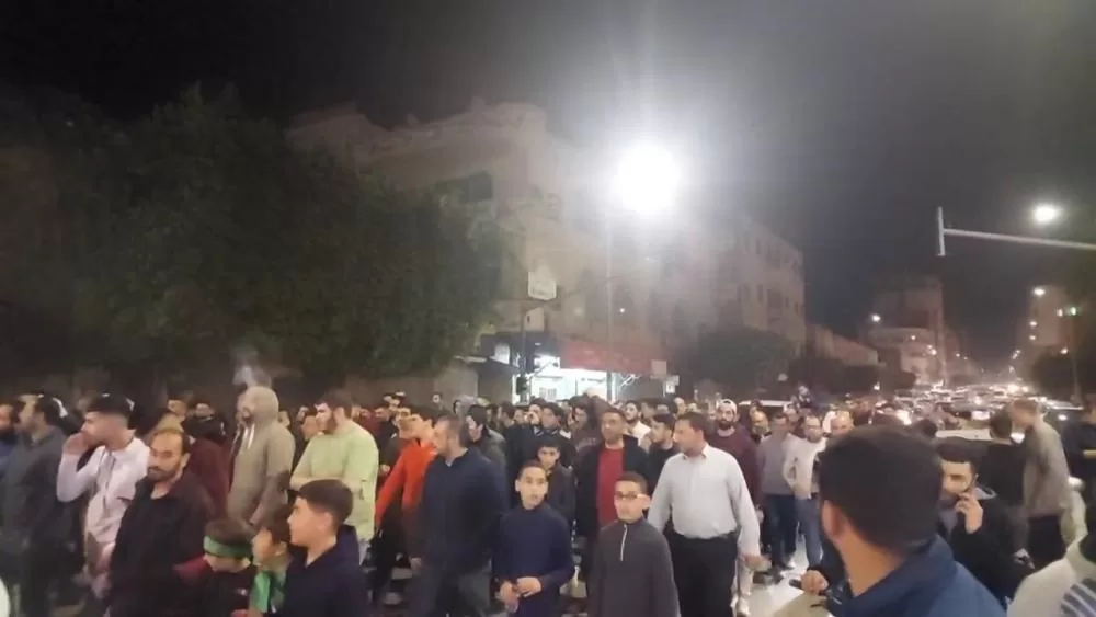نابلس: مظاهرة واسعة النطاق لصالح غزة والمقاومة