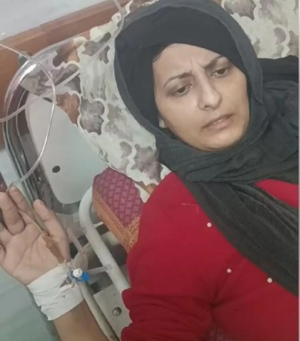إيمان غبون: الاحتلال دمر منزلها وقتل أطفالها وجنينها وأجل رحلاتها العلاجية.