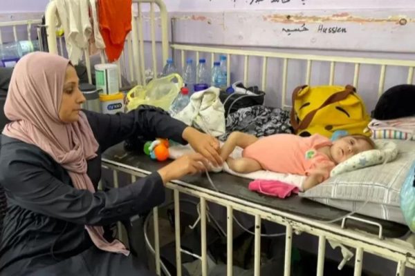 “حماس”: انتشار التهاب السحايا بين أطفال غزة ينذر بكارثة صحية gazapress